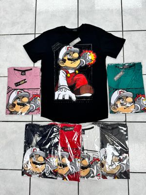 T-Shirt Super Mario - negra - Unitalla S|M