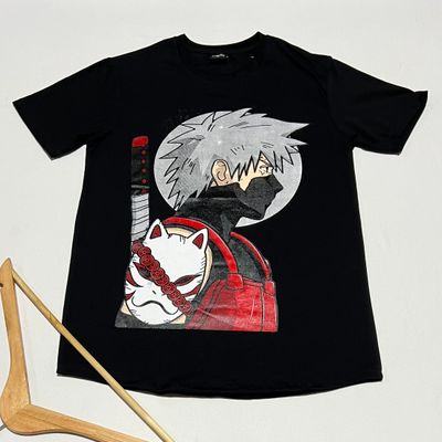 T-Shirt Kakashi Hatake - negra - Unitalla S|M