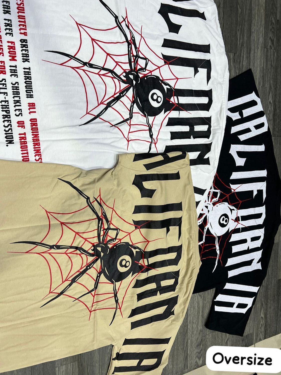 OVERSIZE - California 8 - blanca | M L