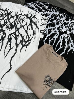 OVERSIZE - Calavera - Blanca | M L