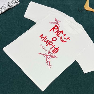 OVERSIZE - Rico o Muerto - Blanca | M L