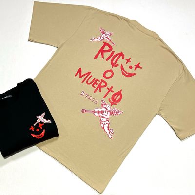 OVERSIZE - Rico o Muerto - beige | M L