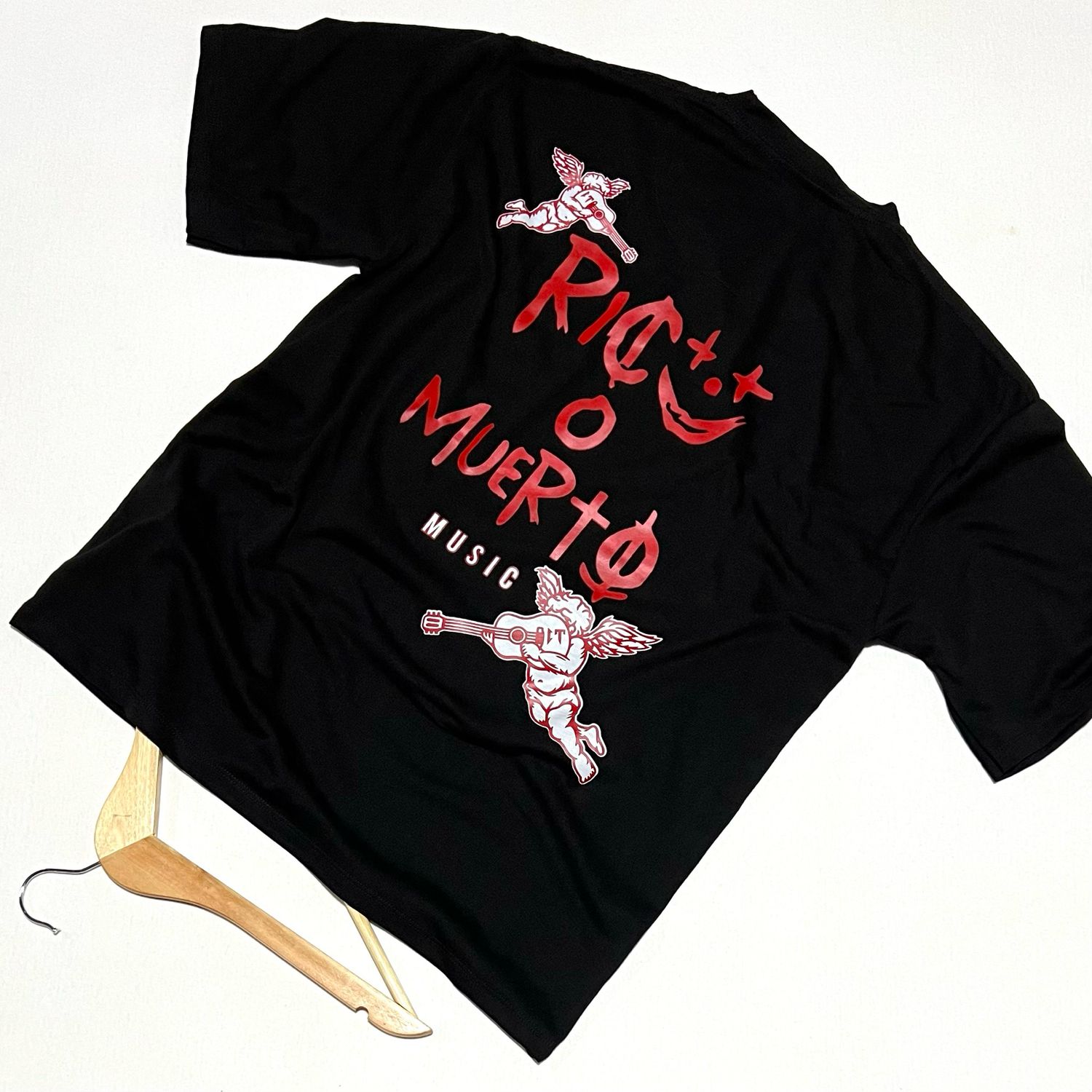 OVERSIZE - Rico o Muerto - negra | M L