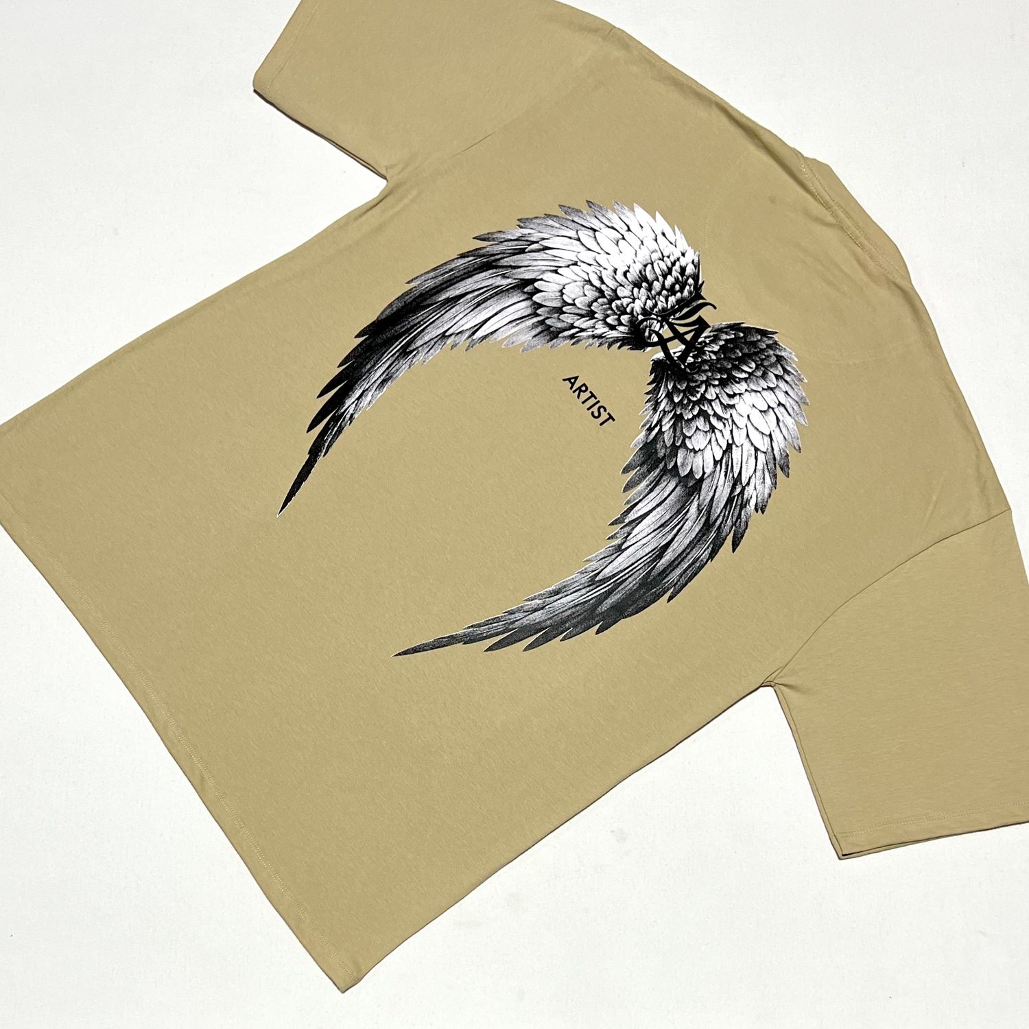 OVERSIZE - Artist LA wings - crema | M L
