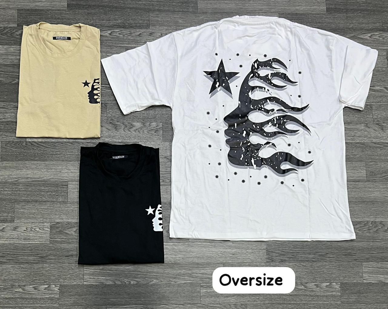 OVERSIZE - Hellstar - negra | M L