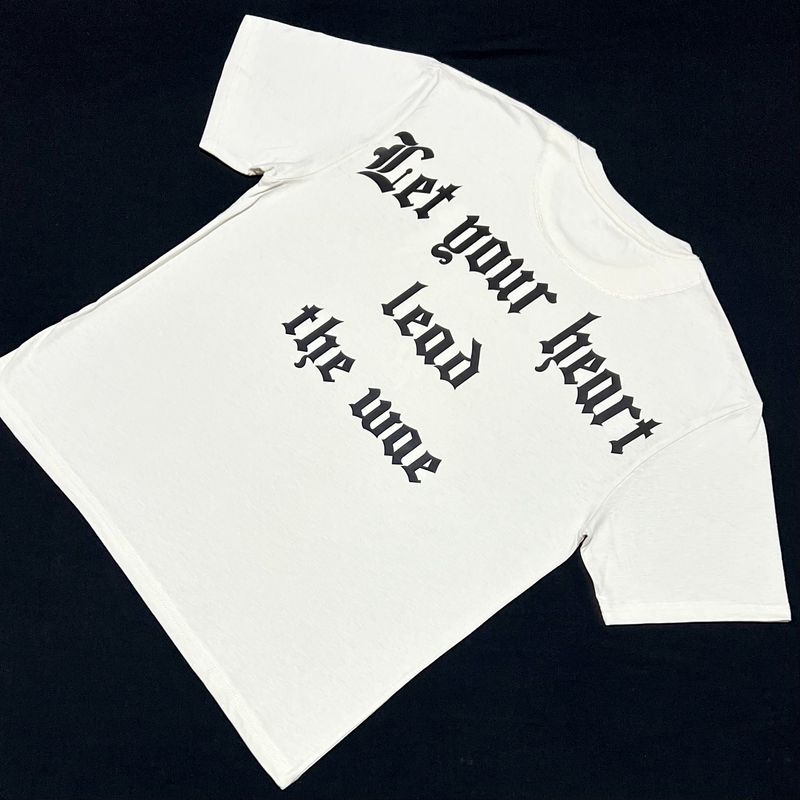 OVERSIZE - Heart - blanca | M L