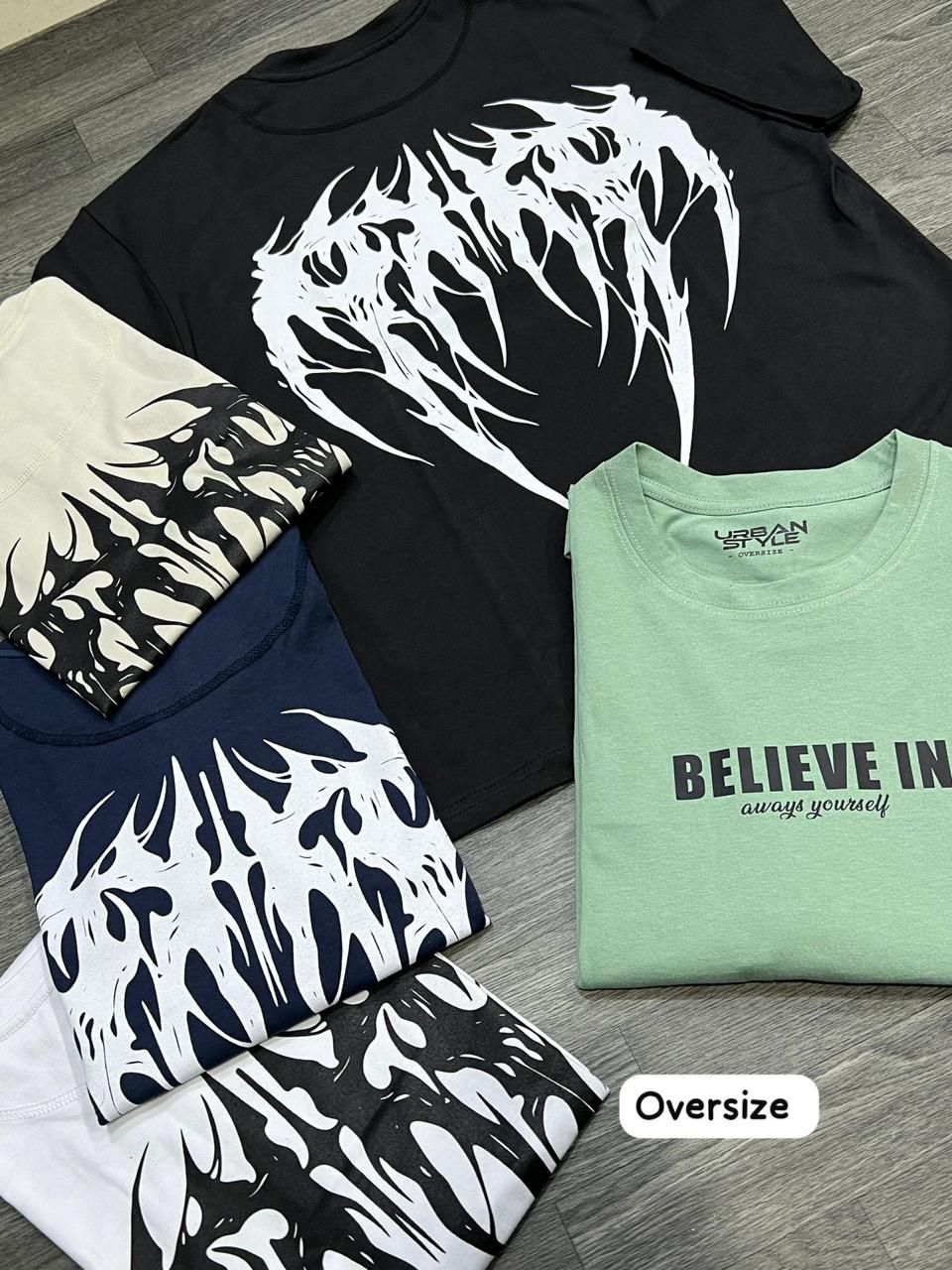 OVERSIZE - Believe - blanca | M L