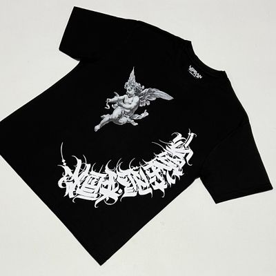 OVERSIZE - ángel - negra | M L