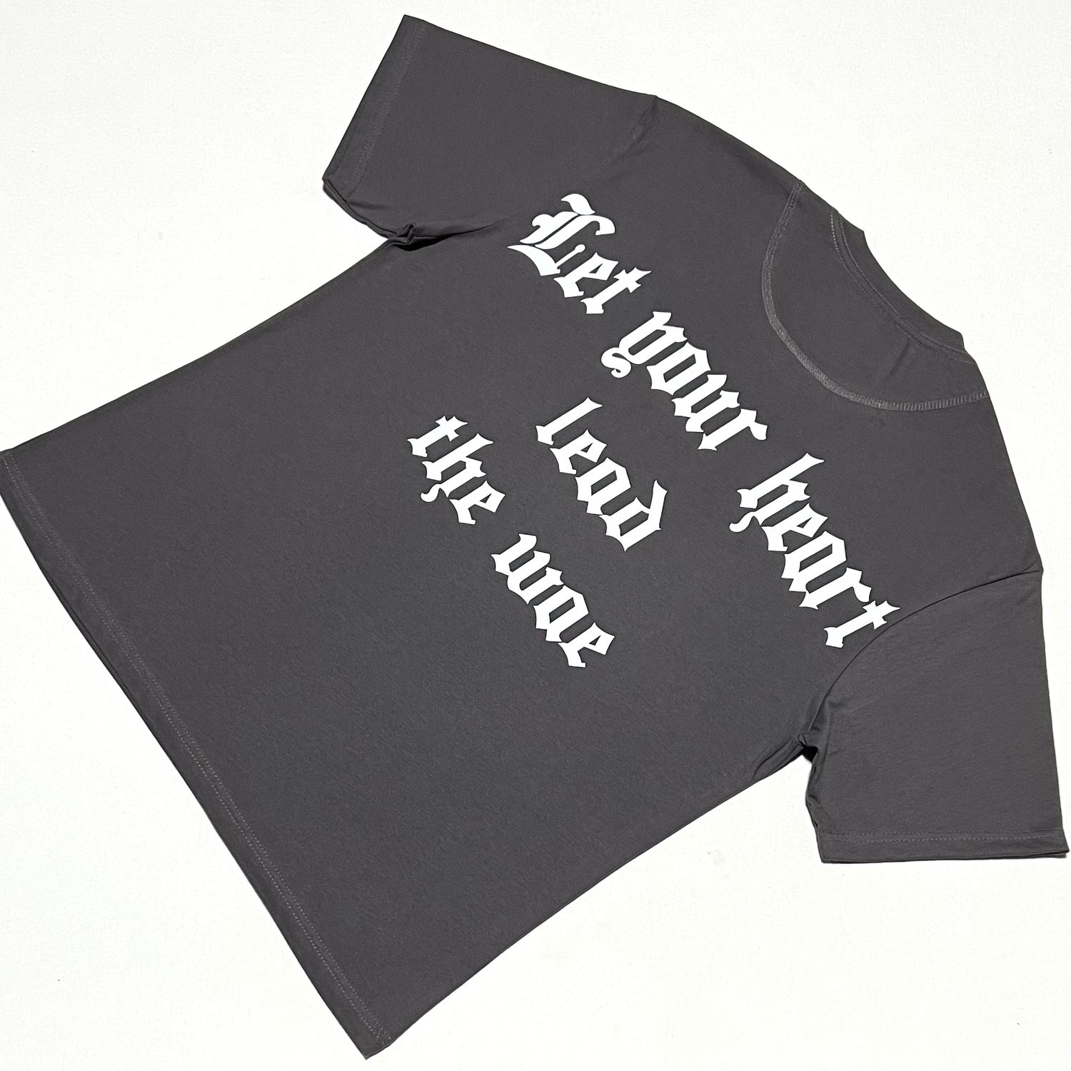 OVERSIZE - Heart - gris | M L