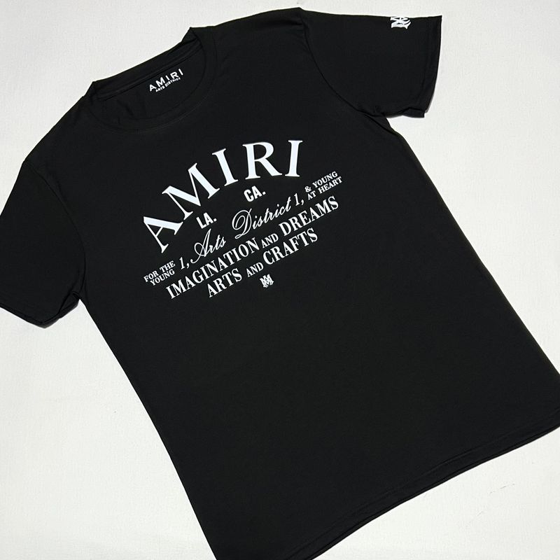 T-Shirt Amiri - negra - Unitalla S|M Slim Fit