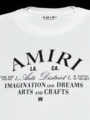 T-Shirt Amiri - blanca - Unitalla S|M Slim Fit