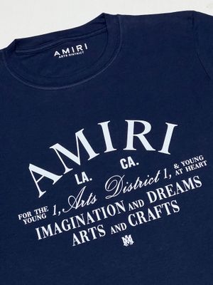 T-Shirt Amiri - azul - Unitalla S|M Slim Fit