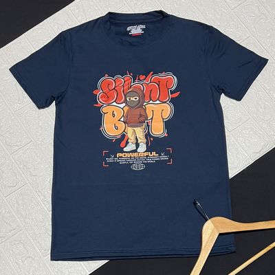 T-Shirt Powerful - azul - Unitalla S|M Slim Fit