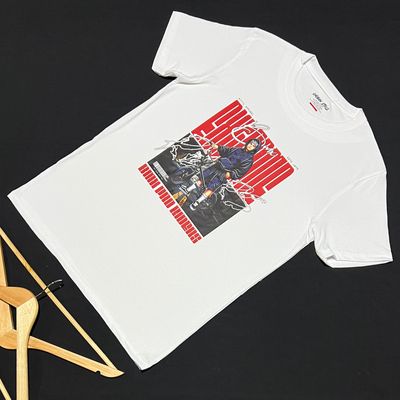 T-Shirt bmx riders - blanca - Unitalla S|M Slim Fit