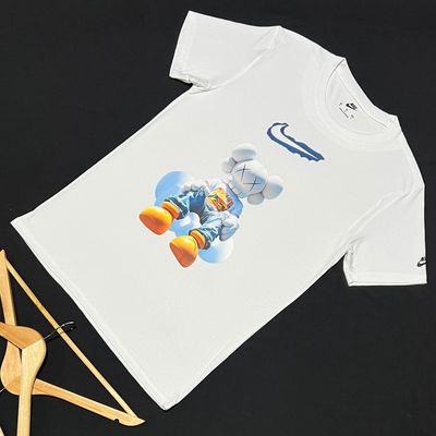 T-Shirt Kaws NK - blanca - Unitalla S|M Slim Fit