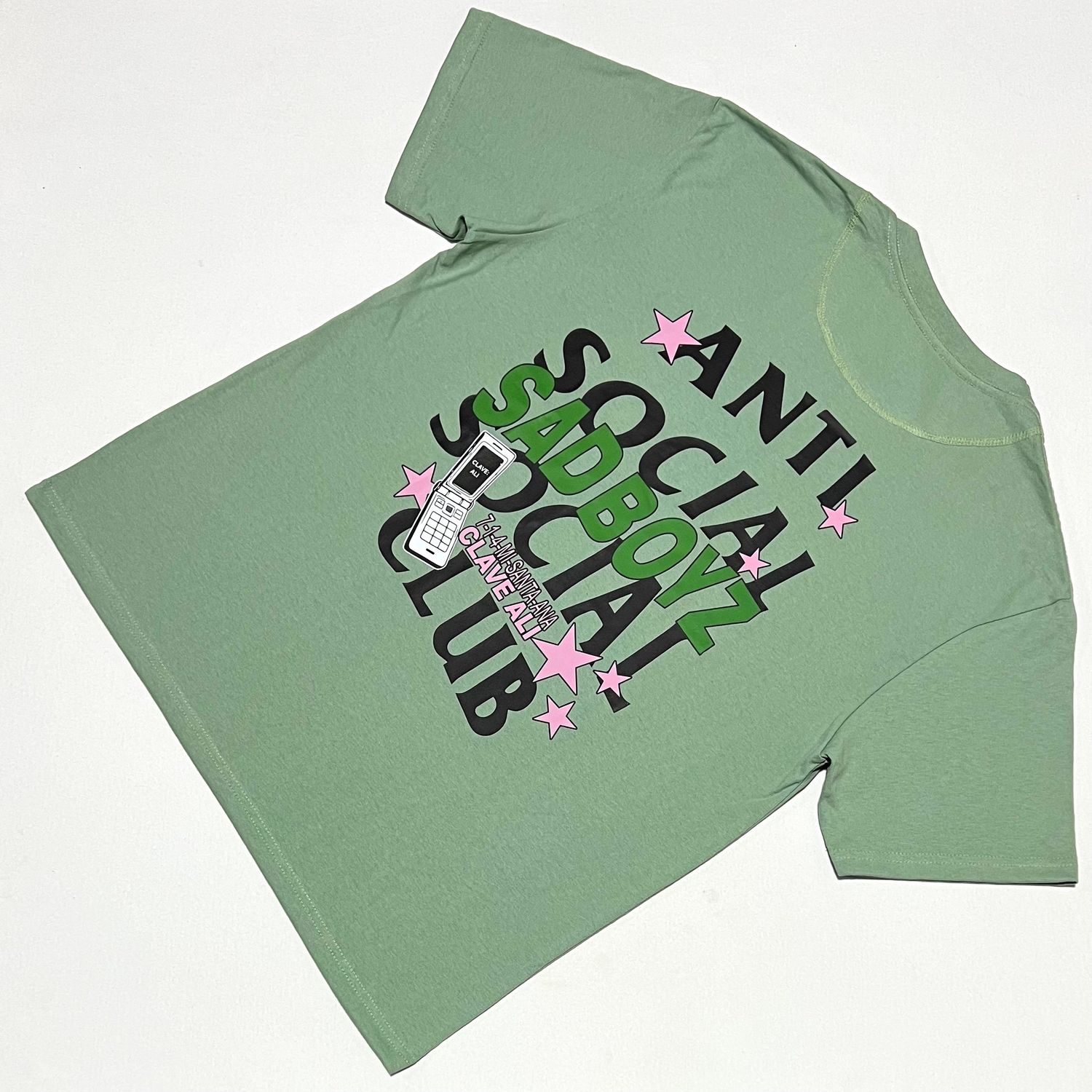 OVERSIZE - Anti Social Sad Boyz - verde | M L