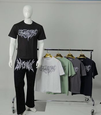 OVERSIZE perlada - family first - negra | *M L