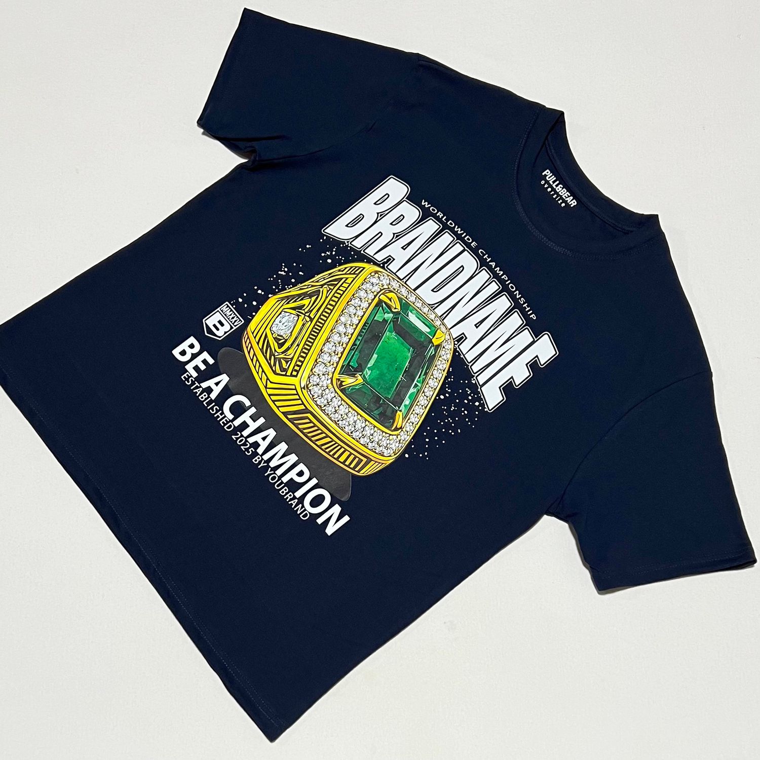 OVERSIZE - Be a Champion - azul marino | M L