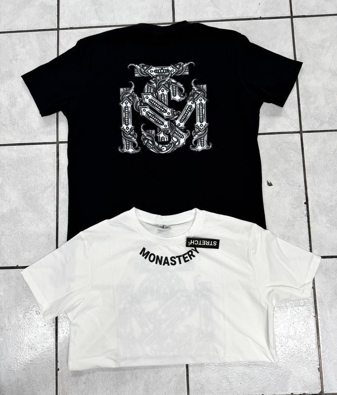 T-Shirt Monastery - blanca - Unitalla S|M