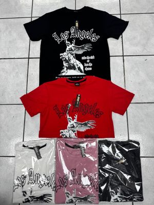 T-Shirt Los Ángeles - negra - Unitalla S|M