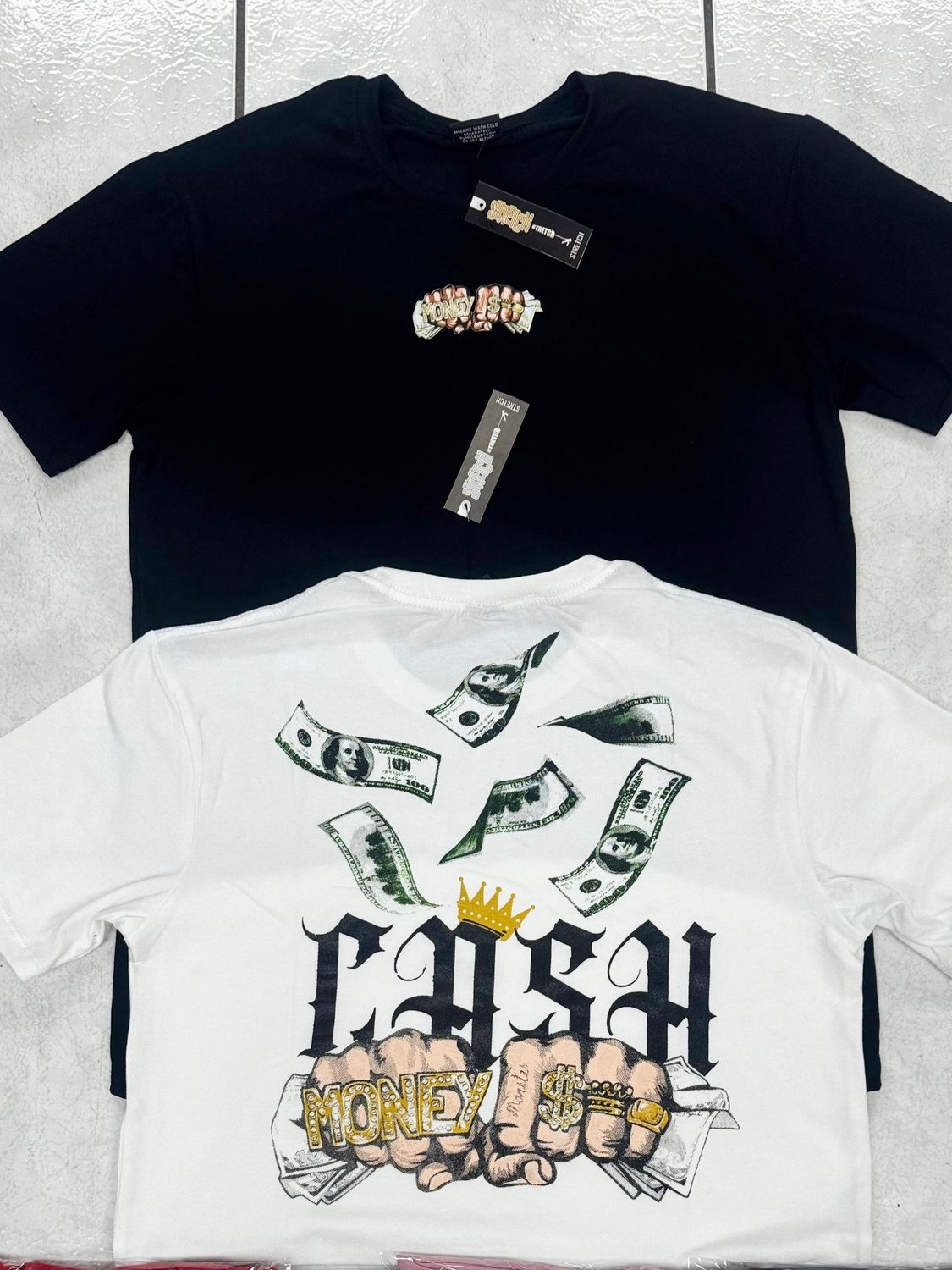 T-Shirt cash - blanca - Unitalla S|M