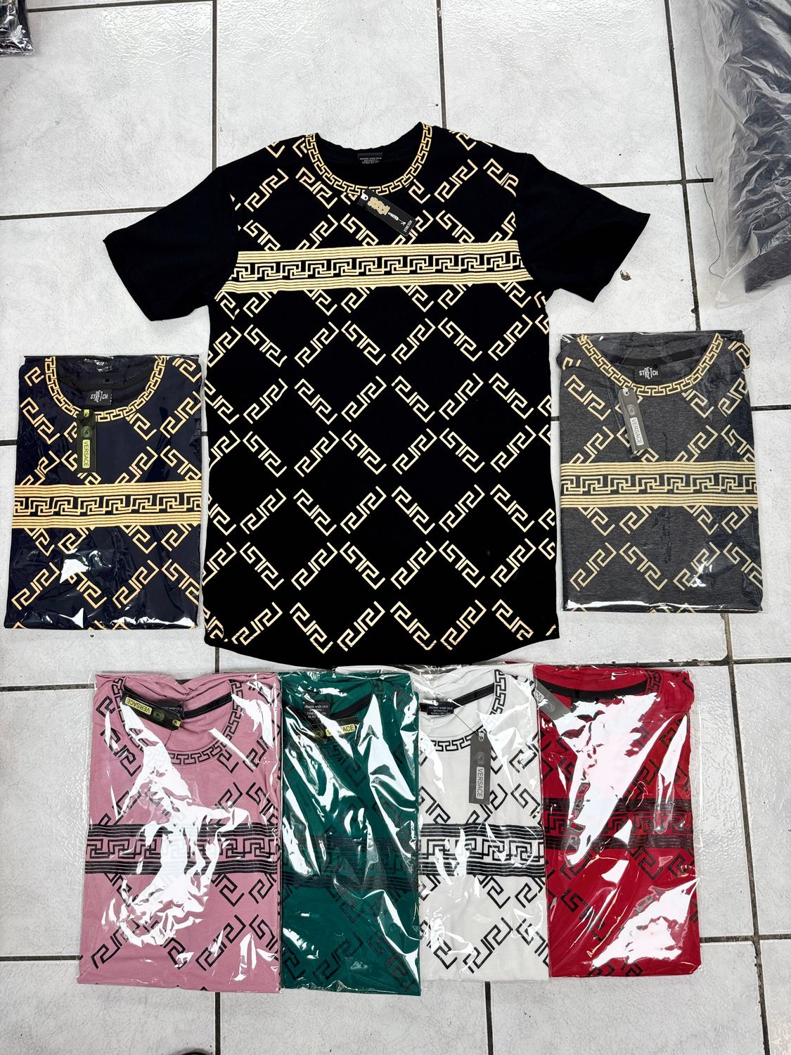 T-Shirt vs - negra - Unitalla S|M