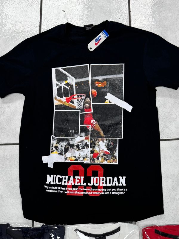 T-Shirt MJ - negra - Unitalla S|M
