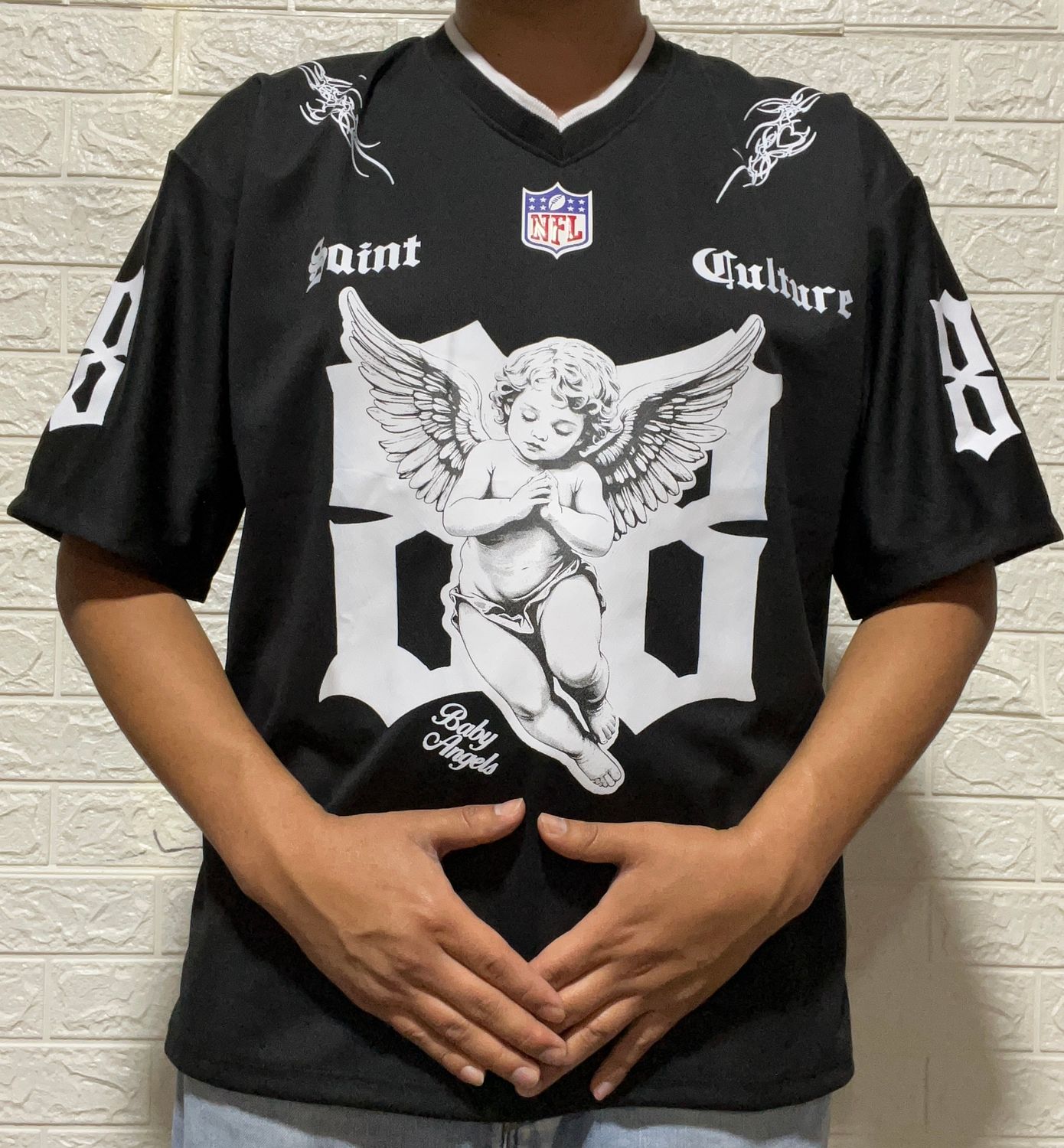 OVERSIZE St Beisbolera - Saint Culture - negra | M L