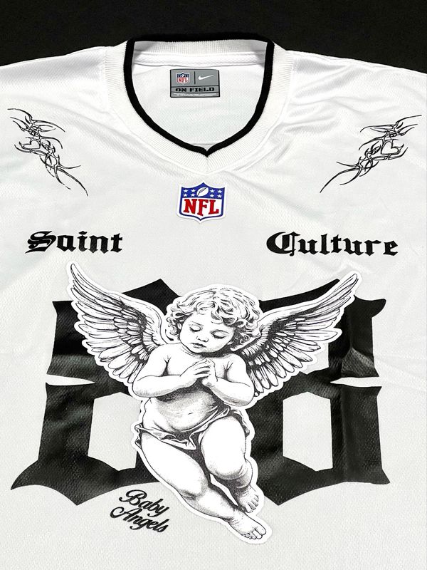 OVERSIZE St Beisbolera - Saint Culture - blanca | M L