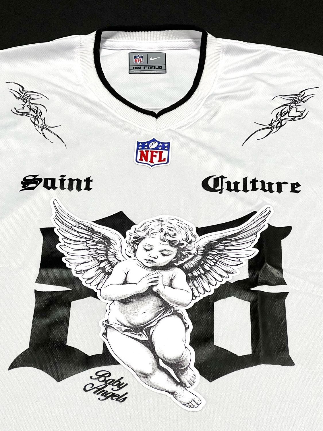 OVERSIZE St Beisbolera - Saint Culture - blanca | M L