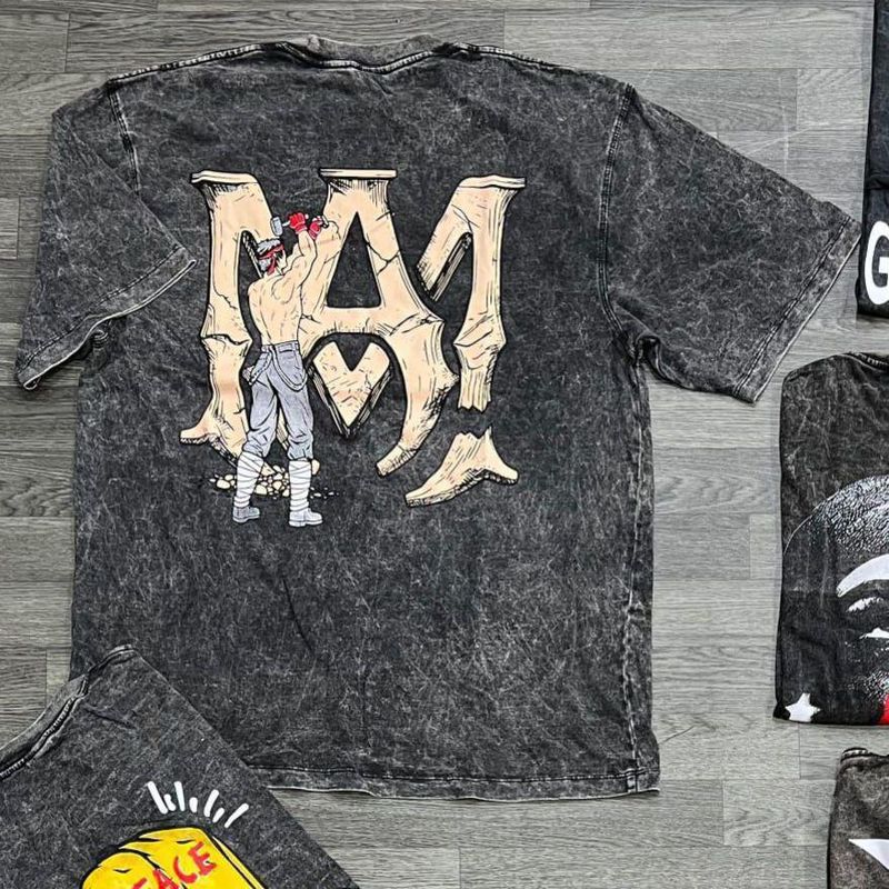 OVERSIZE Nevada - amiri - Acid Wash | M L