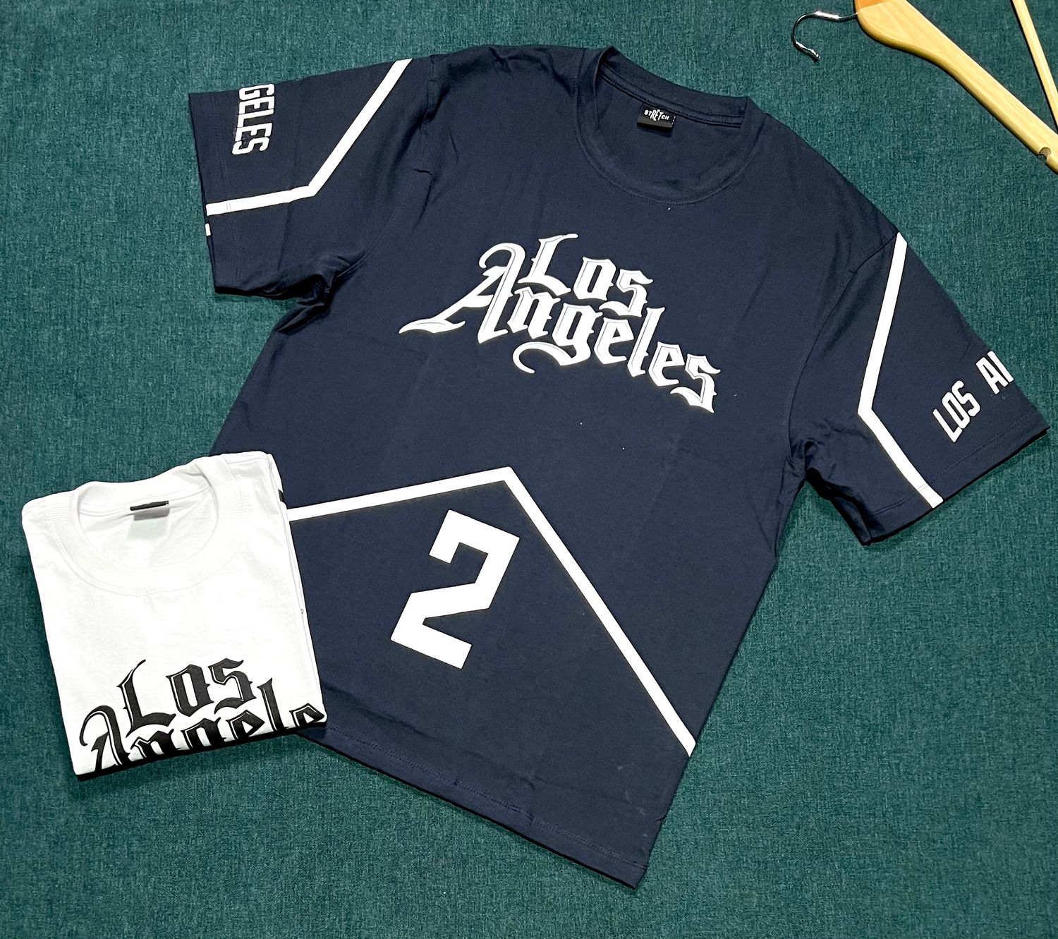 OVERSIZE St - Los Ángeles 2 - azul | *M L