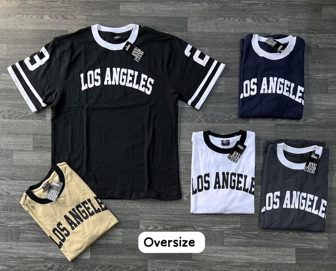 OVERSIZE St - Los Ángeles 23 - negra | M L
