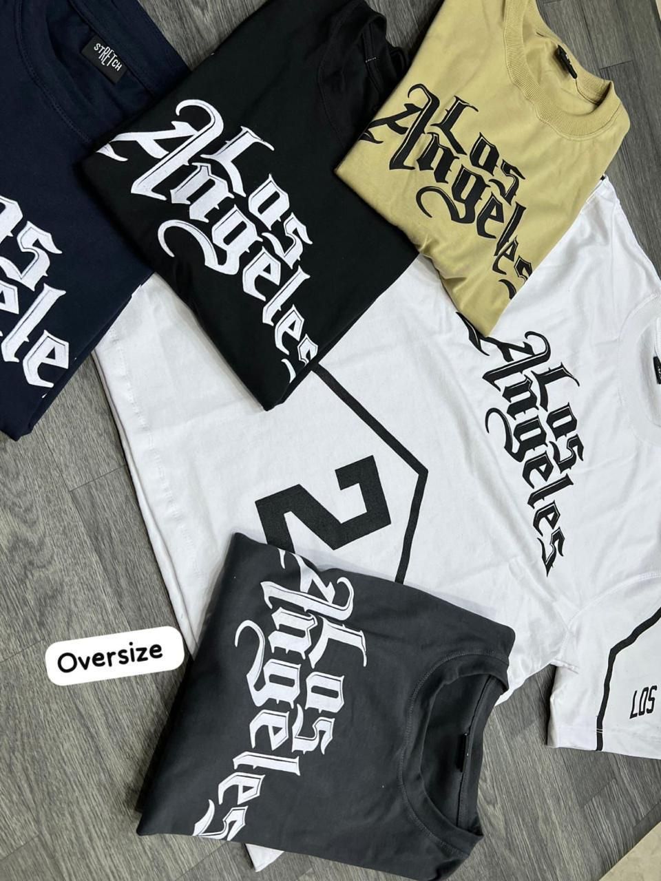 OVERSIZE St - Los Ángeles 2 - gris | M L