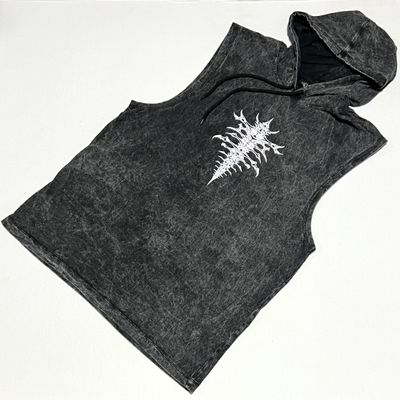 OVERSIZE Camiseta Nevada - Espinas - Acid Wash | M