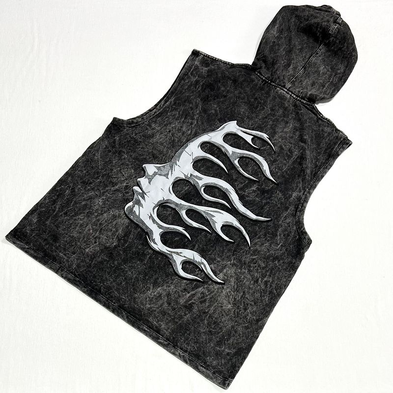 OVERSIZE Camiseta Nevada - Hellstar - Acid Wash | M L
