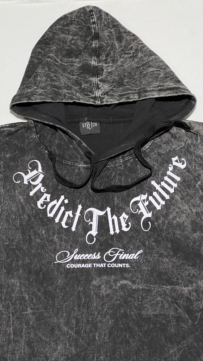 OVERSIZE Camiseta Nevada - Predict the future - Acid Wash | M L