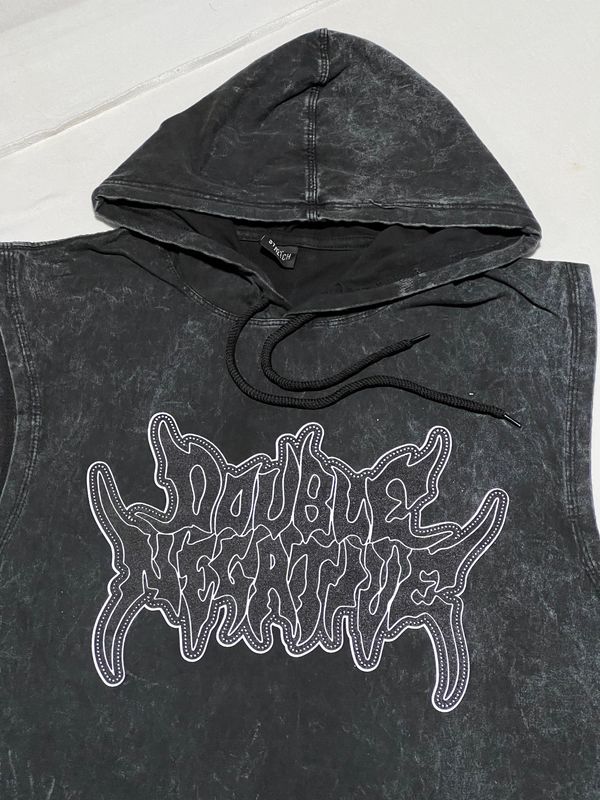 OVERSIZE Camiseta Nevada - Double Negative - Acid Wash | M