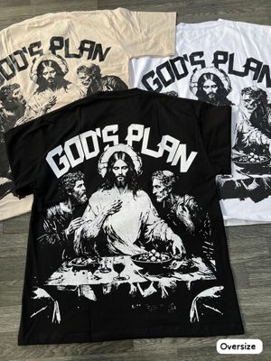 OVERSIZE - God's Plan - negra | M L