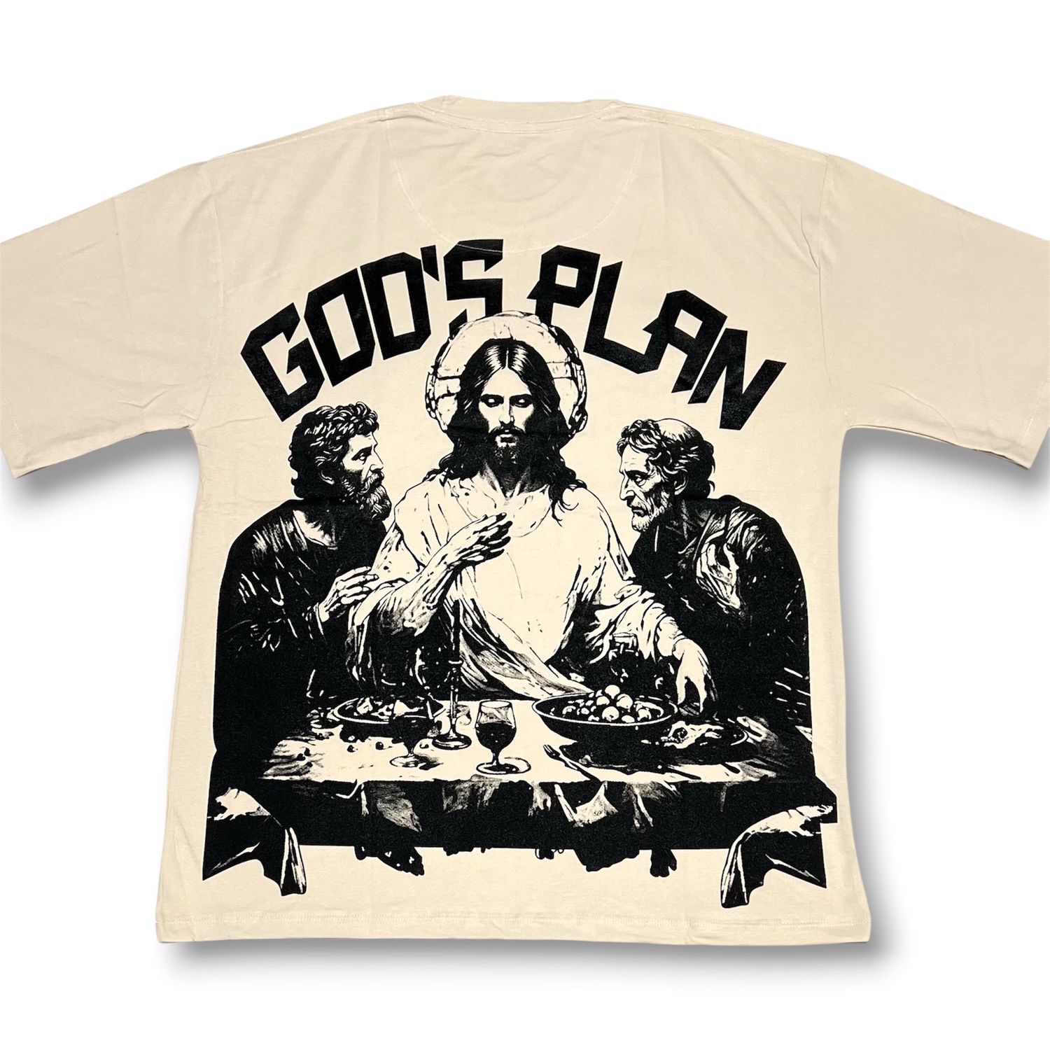 OVERSIZE - God's Plan - beige | M L