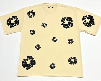 OVERSIZE - flores archive - vainilla | M *L