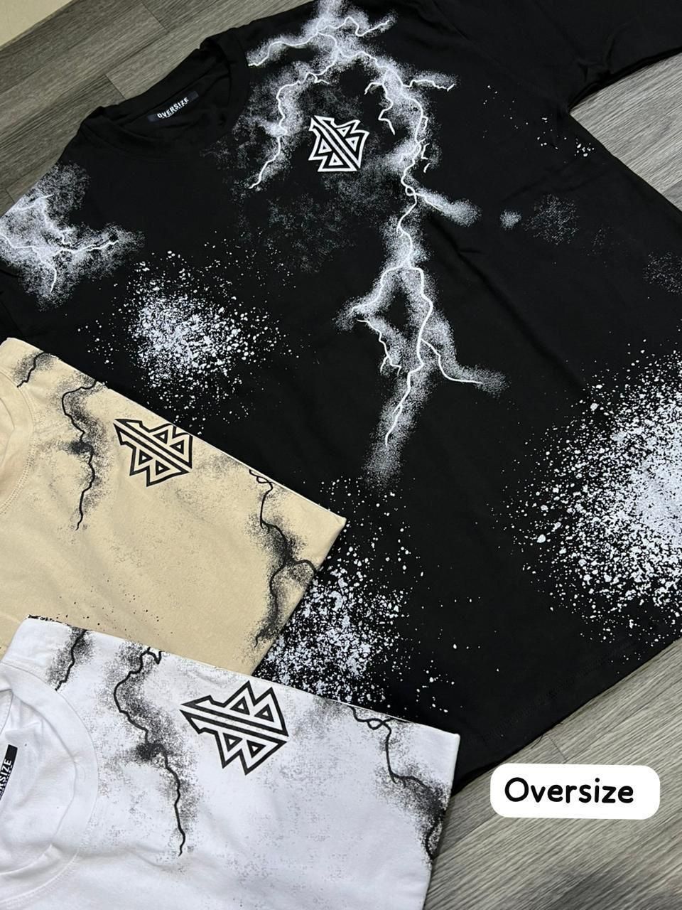 OVERSIZE - rayos db - negra | *M L