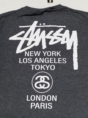 T-Shirt Stussy - gris - Unitalla S|M