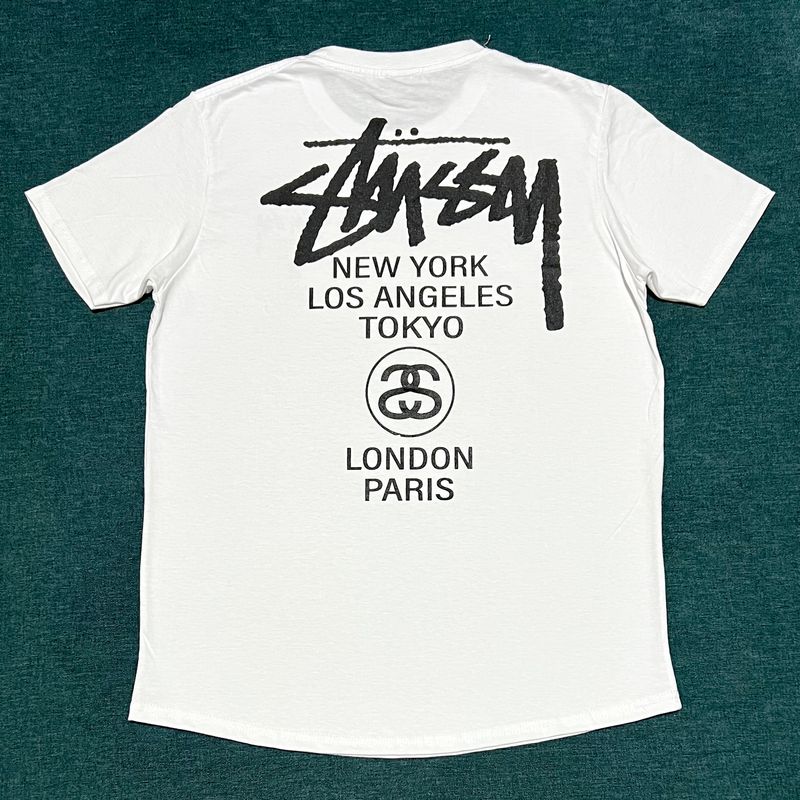 T-Shirt Stussy - blanca - Unitalla S|M