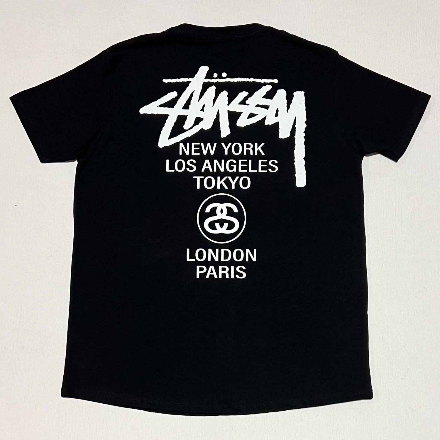 T-Shirt Stussy - negra - Unitalla S|M