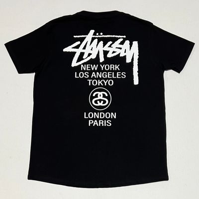 T-Shirt Stussy - negra - Unitalla S|M