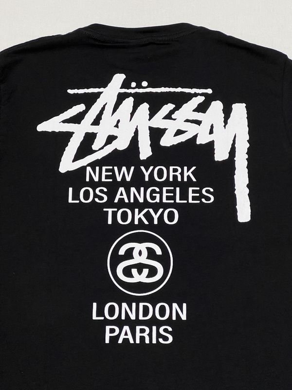 T-Shirt Stussy - negra - Unitalla S|M
