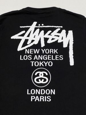 T-Shirt Stussy - negra - Unitalla S|M