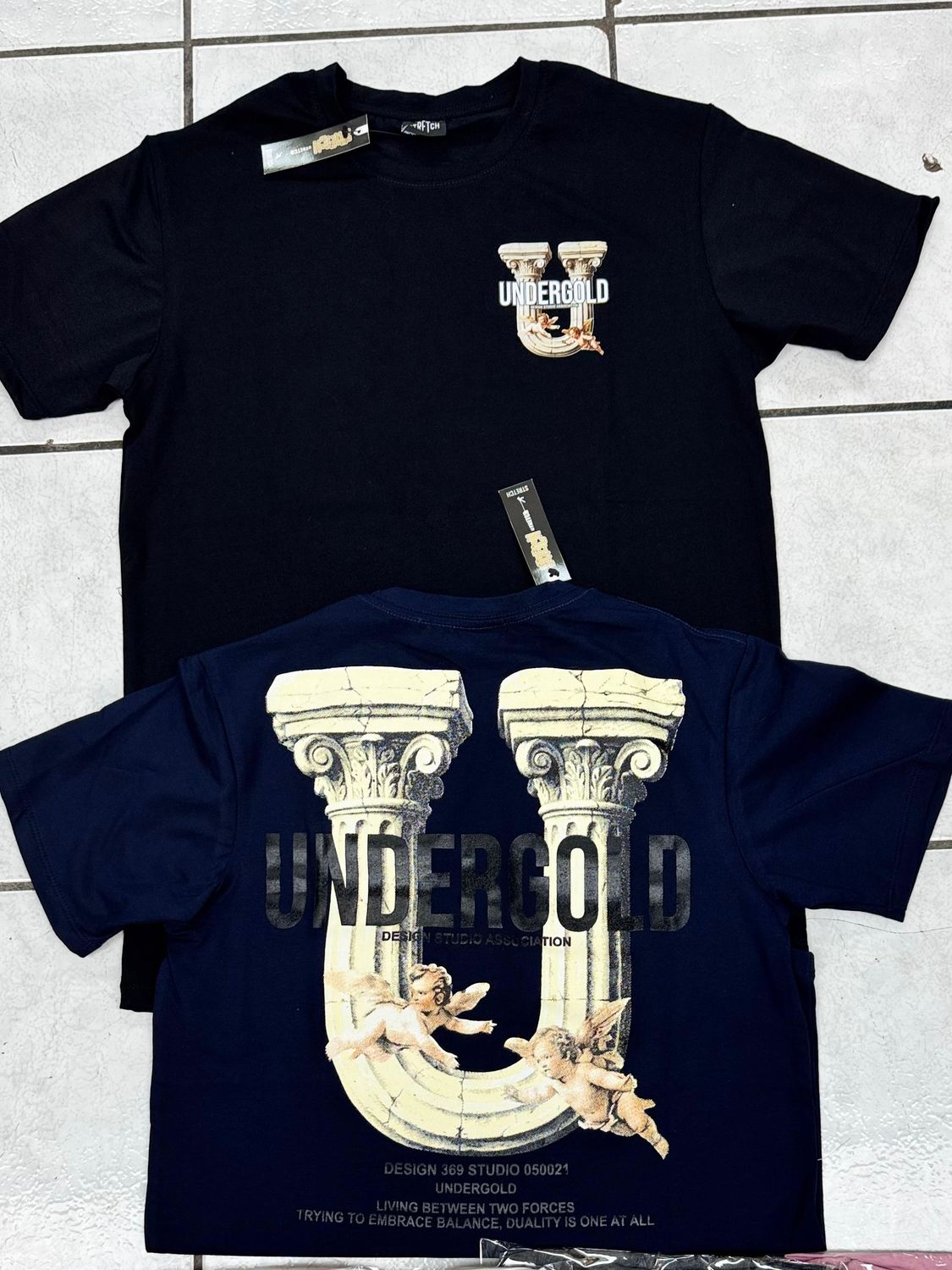 T-Shirt undergold - negra - Unitalla S|M