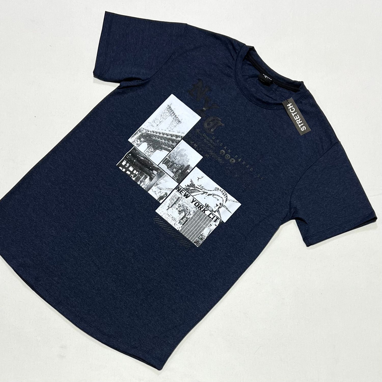 T-Shirt New York - azul - Unitalla S|M - Slim Fit